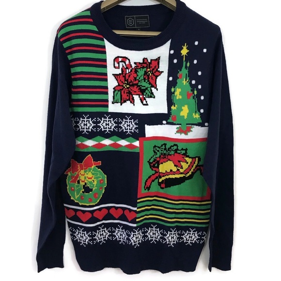 West Forty Nine Other - West Forty Nine Festive Sweater Candy Cane Wreath